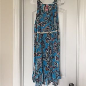 Plus size high low sundress